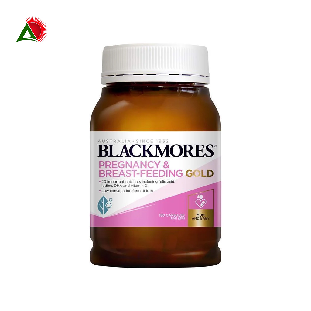 Vitamin Tổng Hợp Cho Bà Bầu Blackmores Pregnancy Gold 180 viên